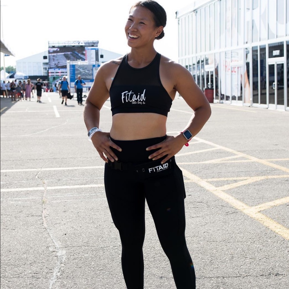 EUC LimEd Unbroken Designs x Fitaid Sports Bra